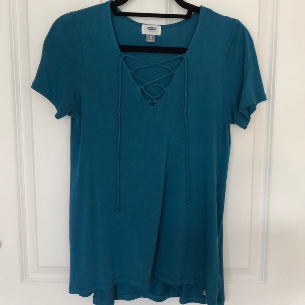 Lace Up Tee